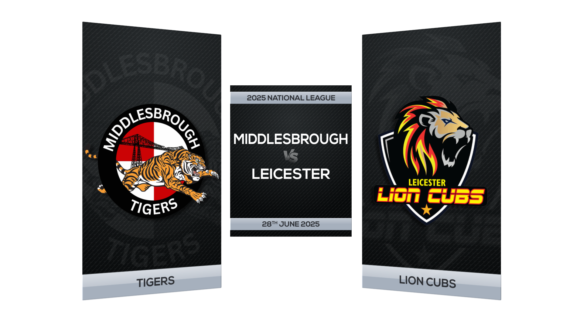 Middlesbrough Tigers vs. Leicester Cubs